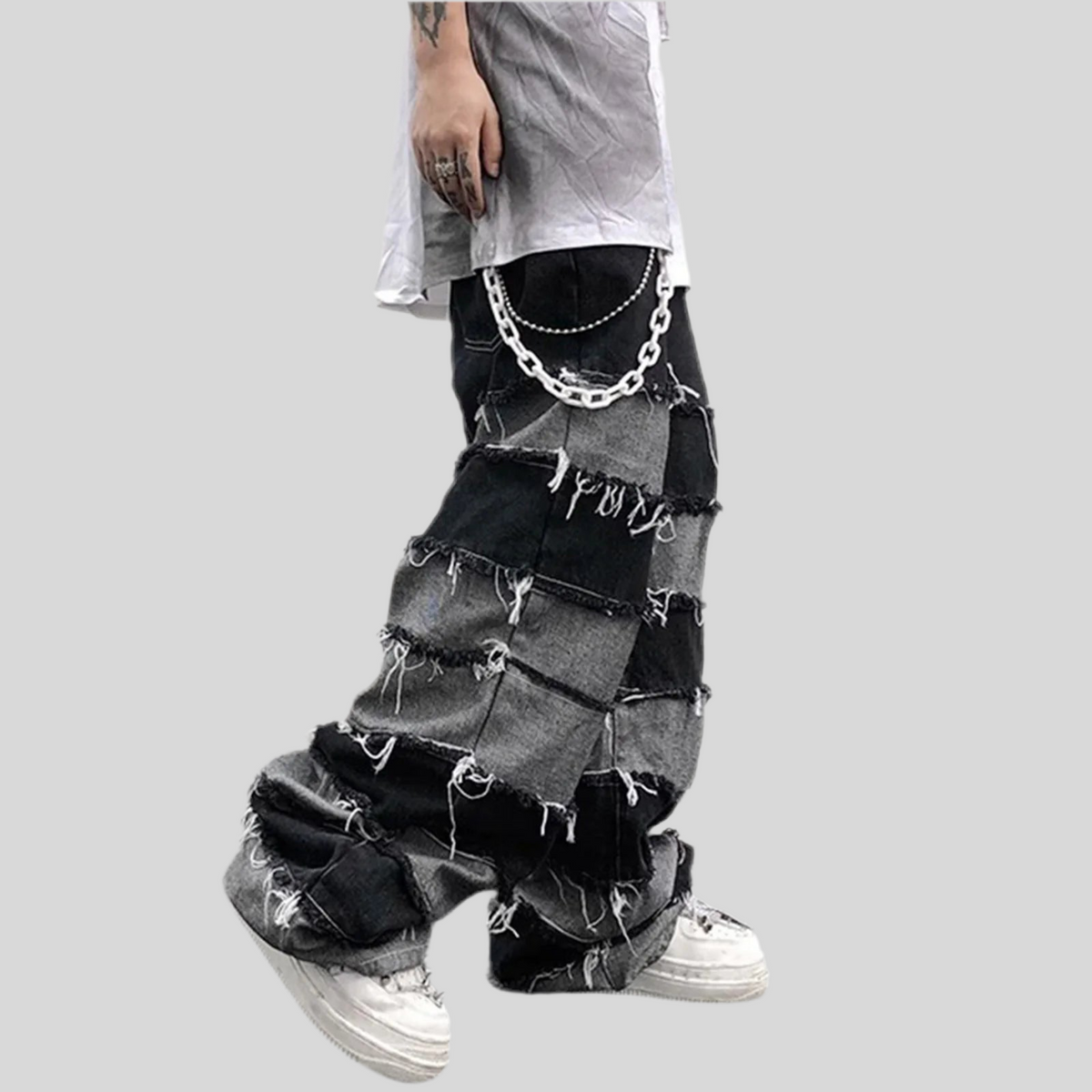 Tassel Wide leg jeans - NawdeX