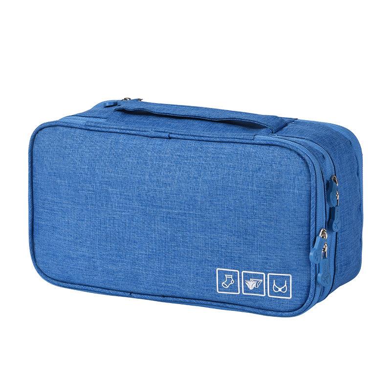 Travel Makeup Bags Women Multi-function 3-shelf Underwear Storage Bag - NawdeX
