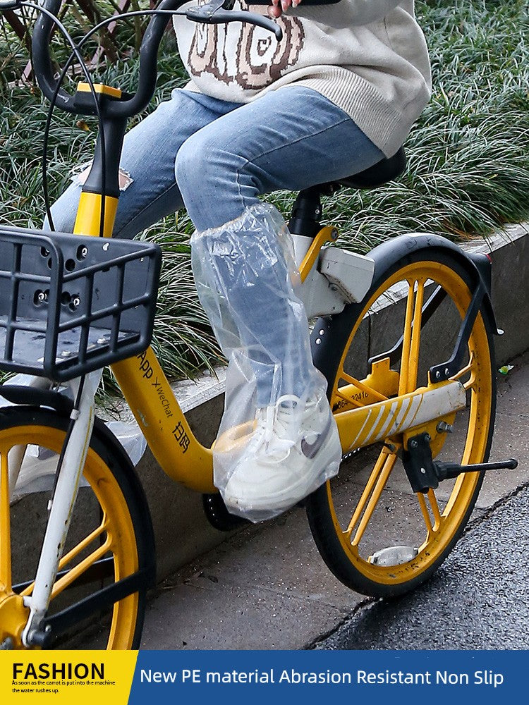 Waterproof Non Slip Outerwear Knee High Shoe Cover - NawdeX