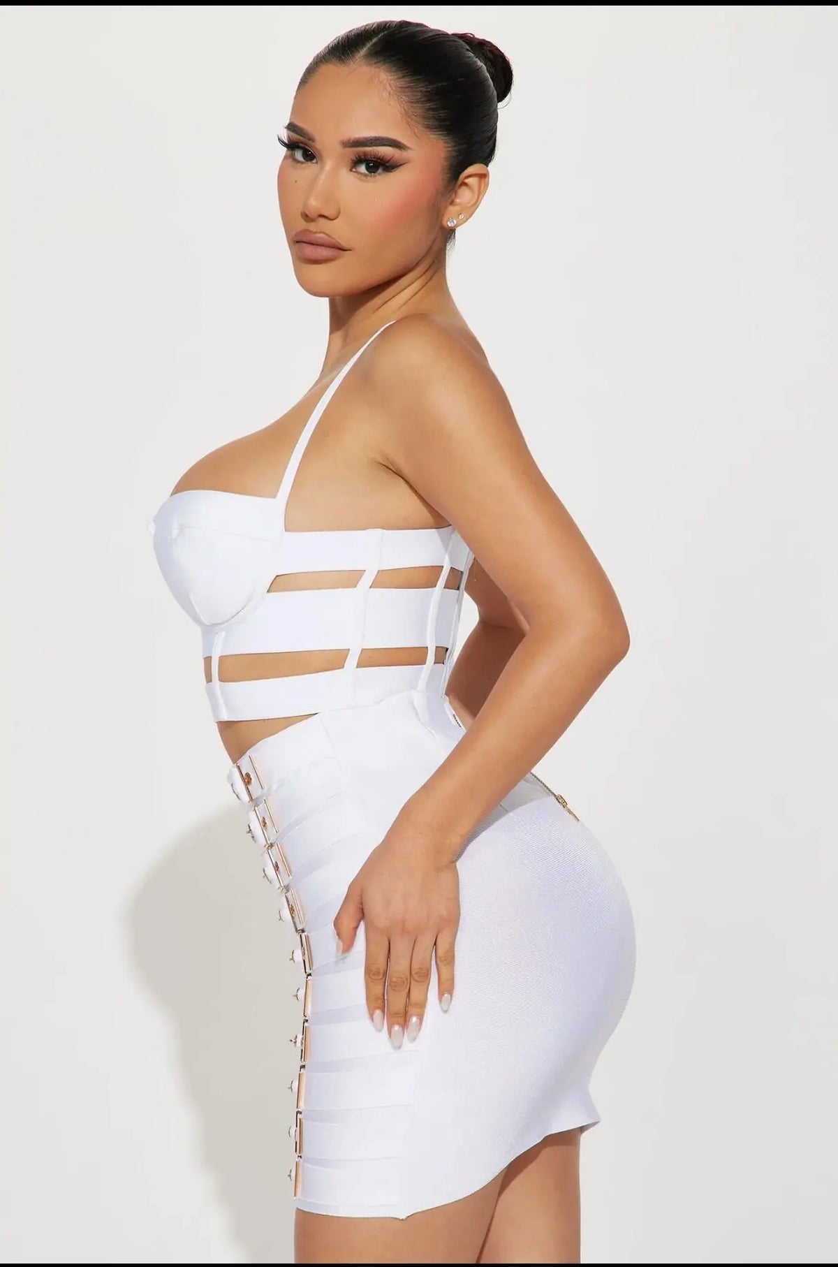 Spicy Bandage Pencil Skirts Set