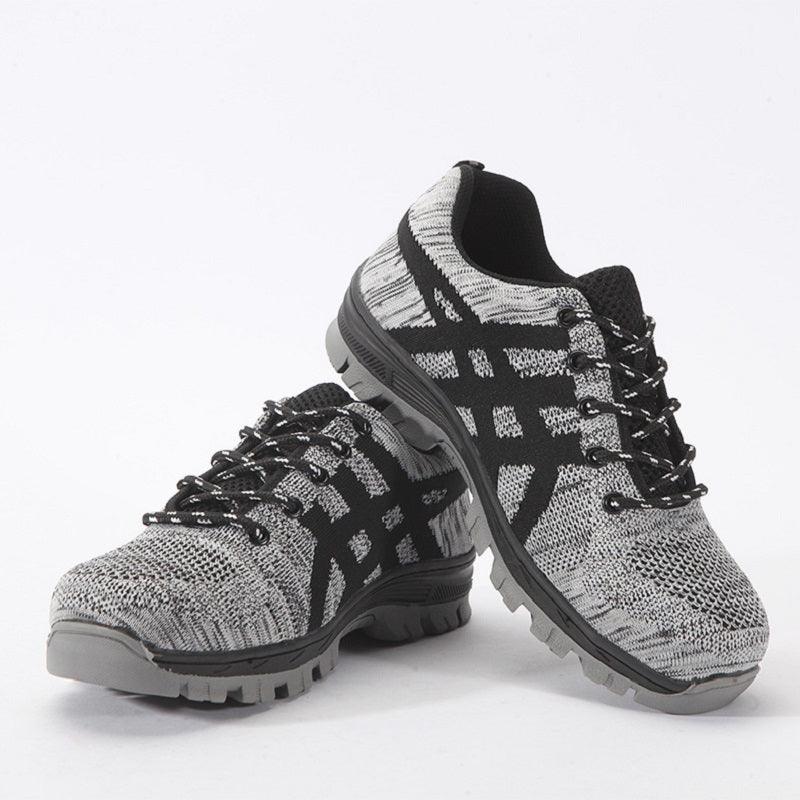 Safety Work Shoes Indestructible Steel Toe Anti-puncture Sneakers - NawdeX