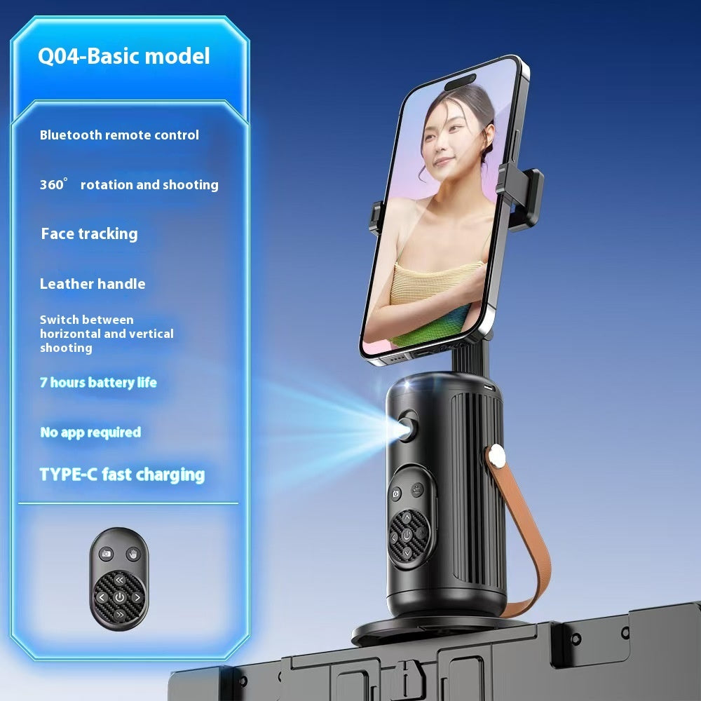 360 Smart AI Face Recognition  Bluetooth Selfie Holder