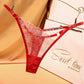 Custom Casual Letter Thong - NawdeX