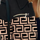 Printed Button Up Zip Detail Shacket - NawdeX