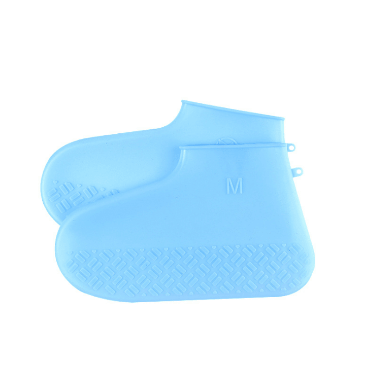Men and women hiking slip wearable easy to carry silicone rain boots - NawdeX
