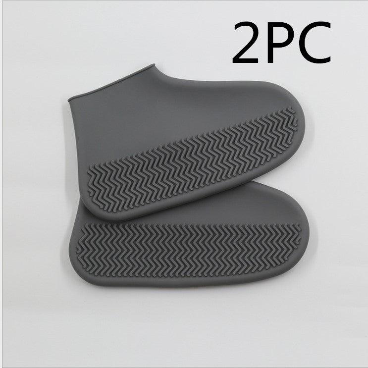 Men and women hiking slip wearable easy to carry silicone rain boots - NawdeX