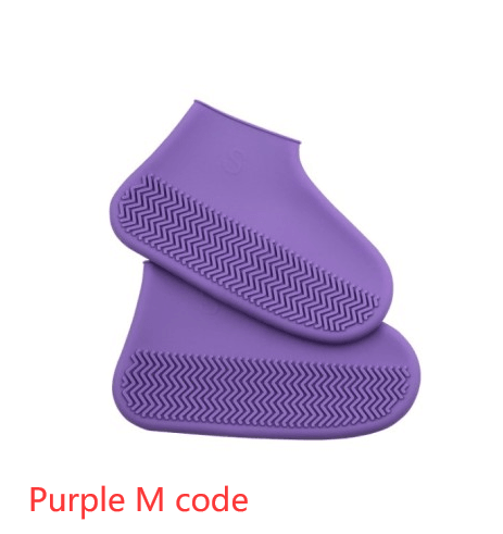Men and women hiking slip wearable easy to carry silicone rain boots - NawdeX