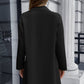 Ivy Lane Lapel Collar Long Sleeve Blazer - NawdeX