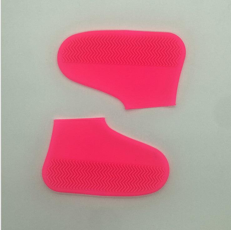 Men and women hiking slip wearable easy to carry silicone rain boots - NawdeX