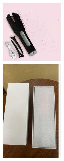 Wireless Automatic Curler USB  LCD Screen Ceramic Heating Anti-perm Curler - NawdeX