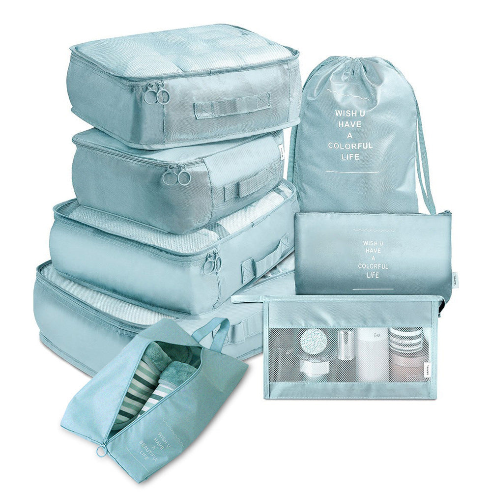 8-piece Set Luggage Divider Bag Travel Storage Clothes Organizer - NawdeX