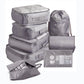 8-piece Set Luggage Divider Bag Travel Storage Clothes Organizer - NawdeX