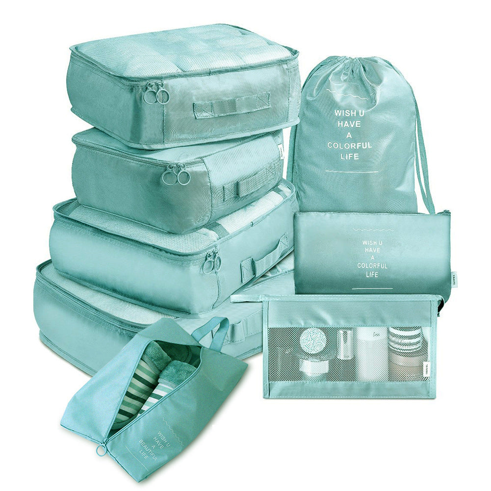 8-piece Set Luggage Divider Bag Travel Storage Clothes Organizer - NawdeX