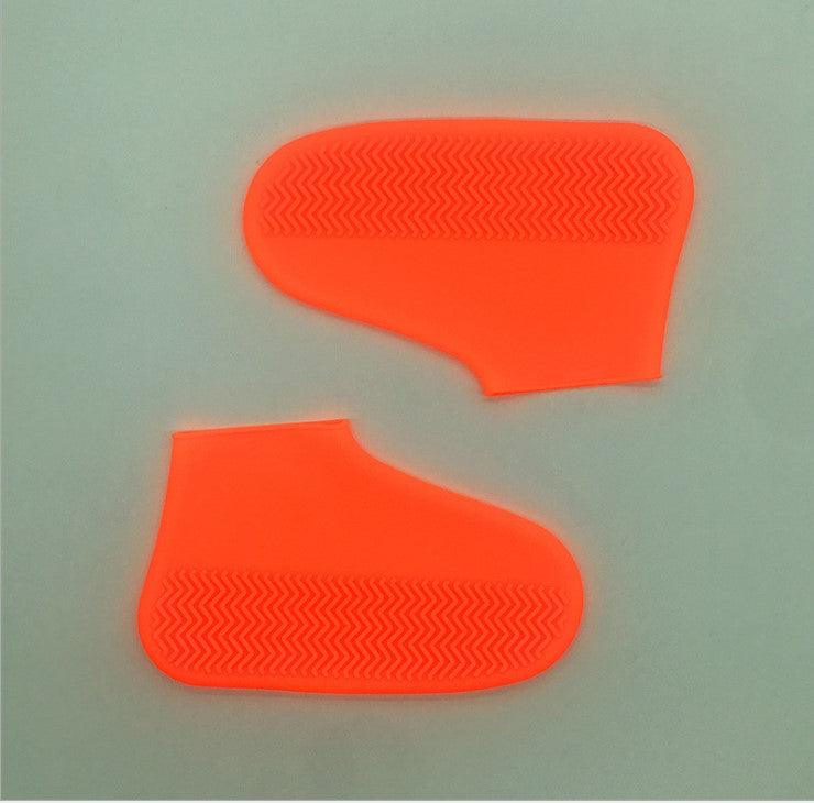 Men and women hiking slip wearable easy to carry silicone rain boots - NawdeX