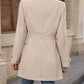 Elegant Single-breasted Woolen Coat