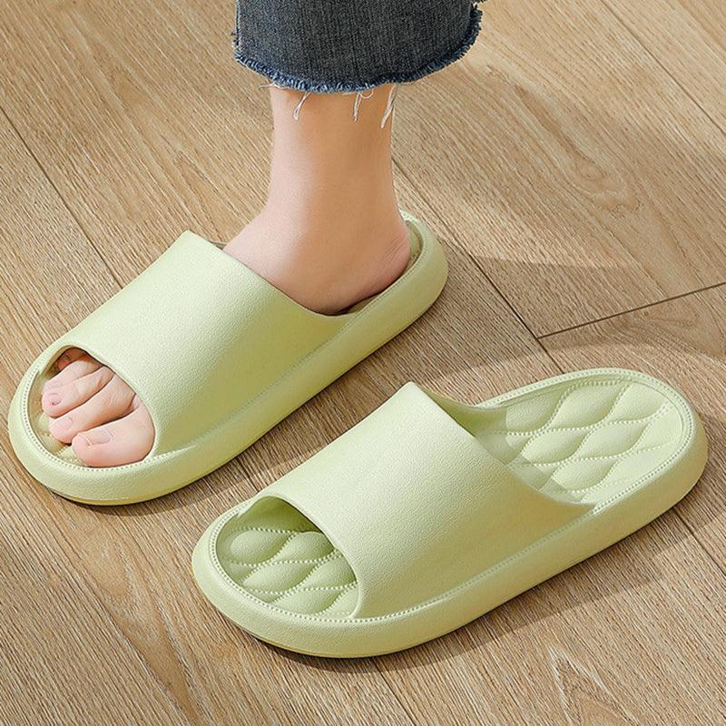 Soft Slippers Summer Floor Bathroom Shoes Women Men - NawdeX
