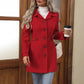 Elegant Single-breasted Woolen Coat