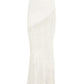 Tied Long Sleeve Top and Skirt Cover Up Set - NawdeX