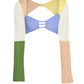 Tied Long Sleeve Top and Skirt Cover Up Set - NawdeX
