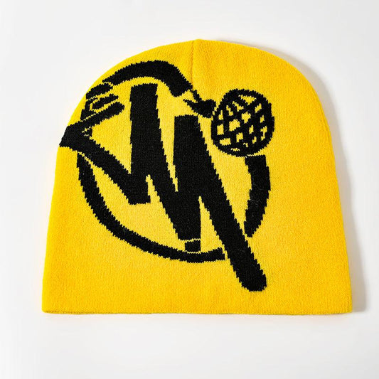 Cap Hip Hop Hat Double Layer Knitted Hat - NawdeX