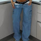 High Waist Cargo Pants Stylish - NawdeX