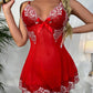 V-neck  Lace Lingerie - NawdeX