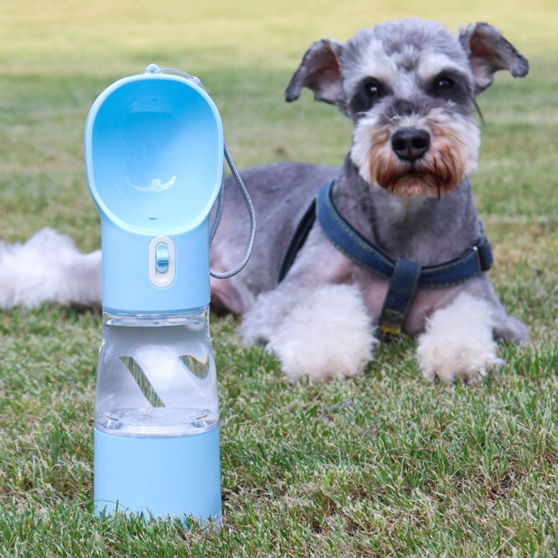 Pet Dog Go Out Mug With Garbage Bag Water Cup Pets Supplies - NawdeX