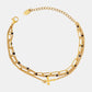 Titanium Steel Three-Layered Bracelet - NawdeX