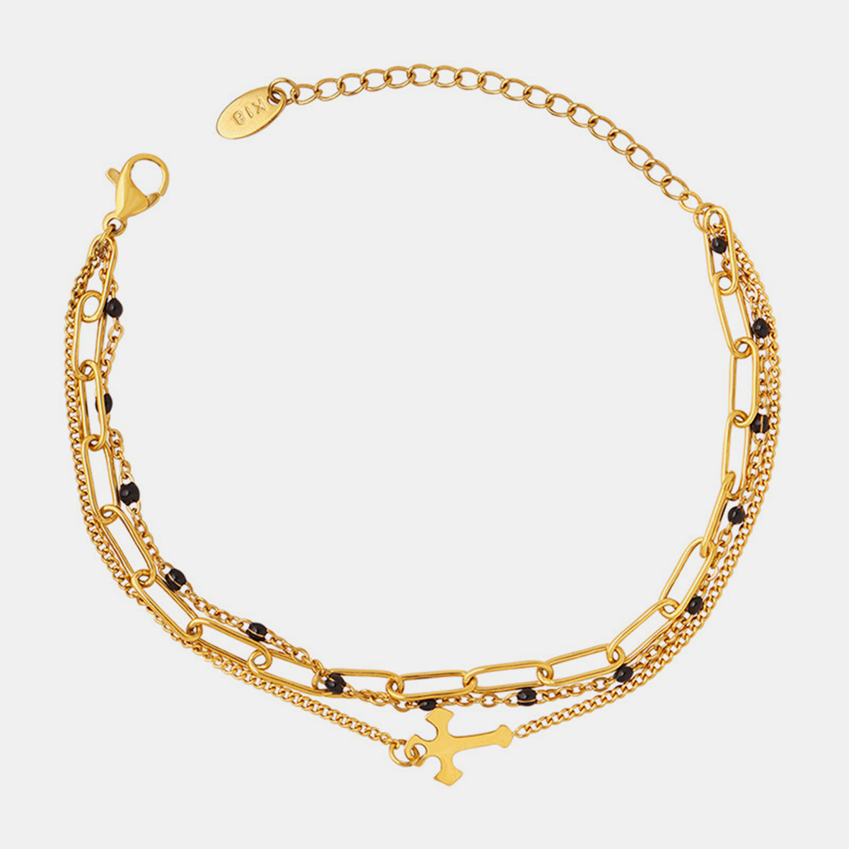 Titanium Steel Three-Layered Bracelet - NawdeX