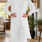 Full Size Slit Round Neck Long Sleeve Top and Pants Set - NawdeX