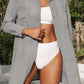 Button-Up Longline Shirt with Breast Pockets - NawdeX