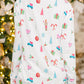 Printed Collared Neck Long Sleeve Top and Pants Lounge Set - NawdeX