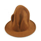 British Style Autumn And Winter Wool Pointed Magic Volcanic Rock Hat - NawdeX