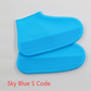 Men and women hiking slip wearable easy to carry silicone rain boots - NawdeX
