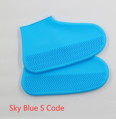 Men and women hiking slip wearable easy to carry silicone rain boots - NawdeX