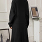 V-Neck Cami Dress and Open Front Cardigan Sweater Set - NawdeX