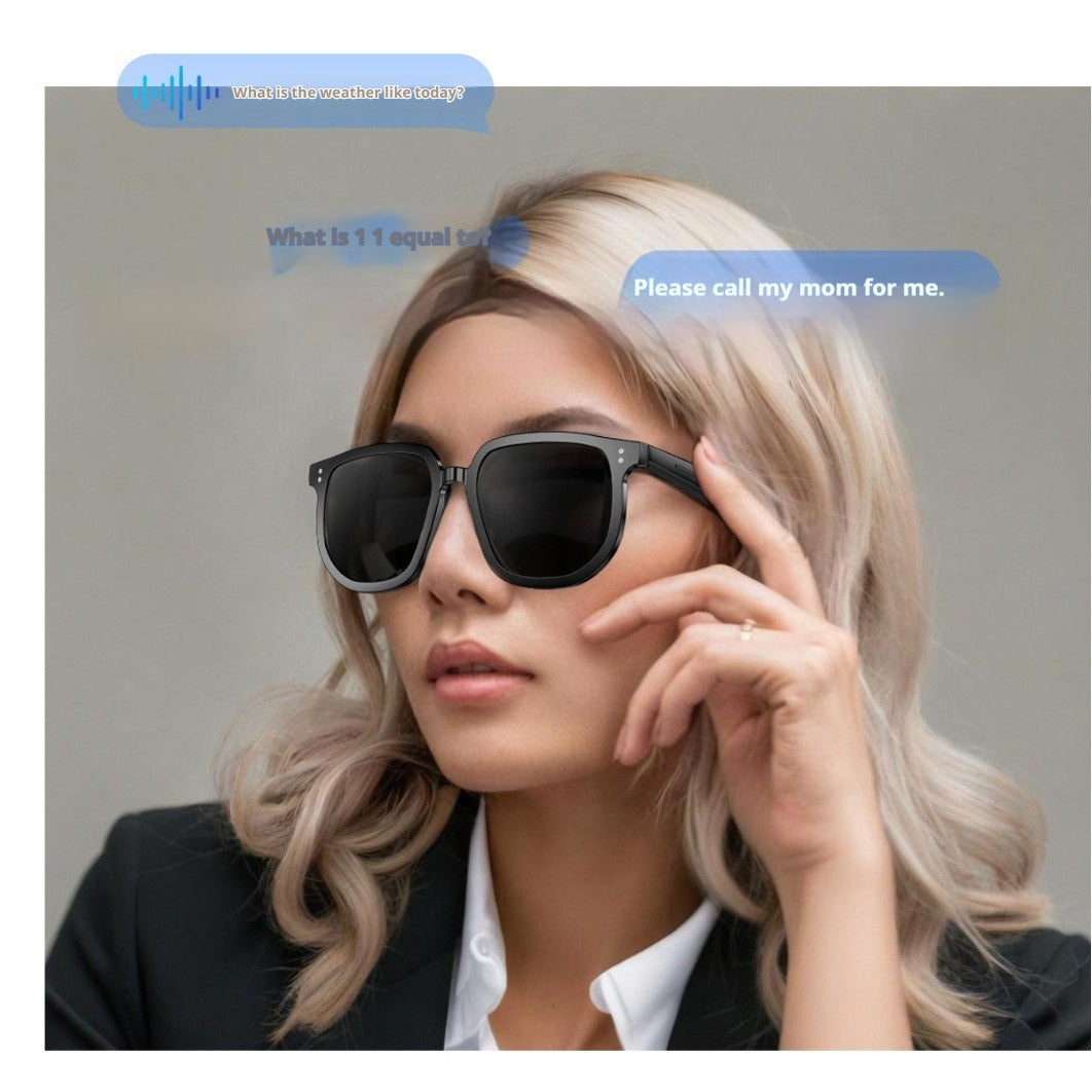 AI Smart Glasses Call, Wireless & Bluetooth Audio Sunglasses