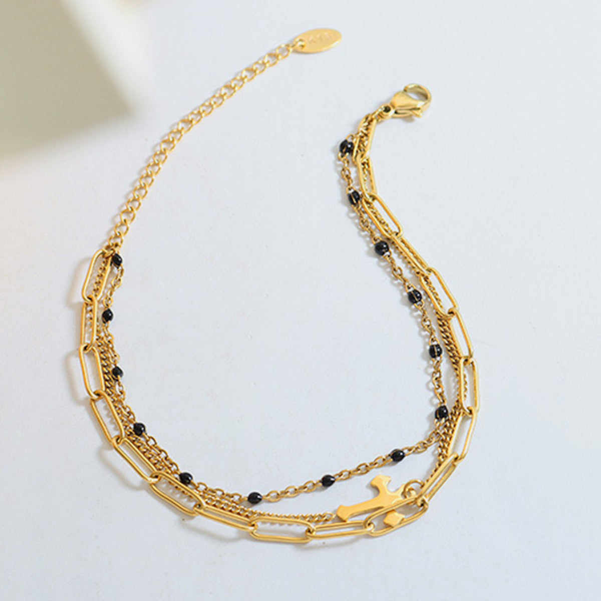 Titanium Steel Three-Layered Bracelet - NawdeX