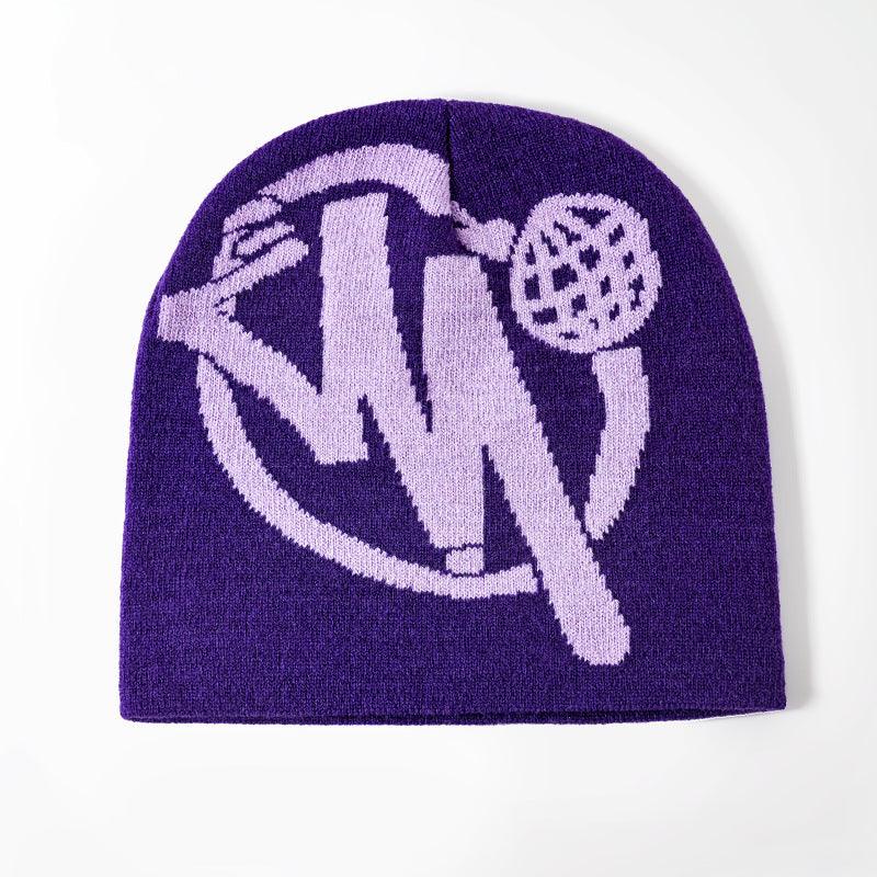 Cap Hip Hop Hat Double Layer Knitted Hat - NawdeX