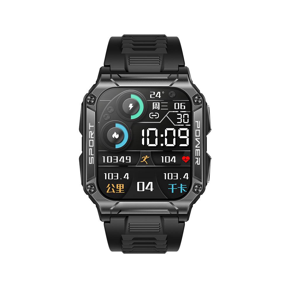 Smartwatch 1.95 Screen Bluetooth Talk Compass - NawdeX