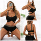 Solid Color High Waist Bikini For Women - NawdeX