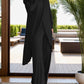 Full Size Slit Round Neck Long Sleeve Top and Pants Set - NawdeX