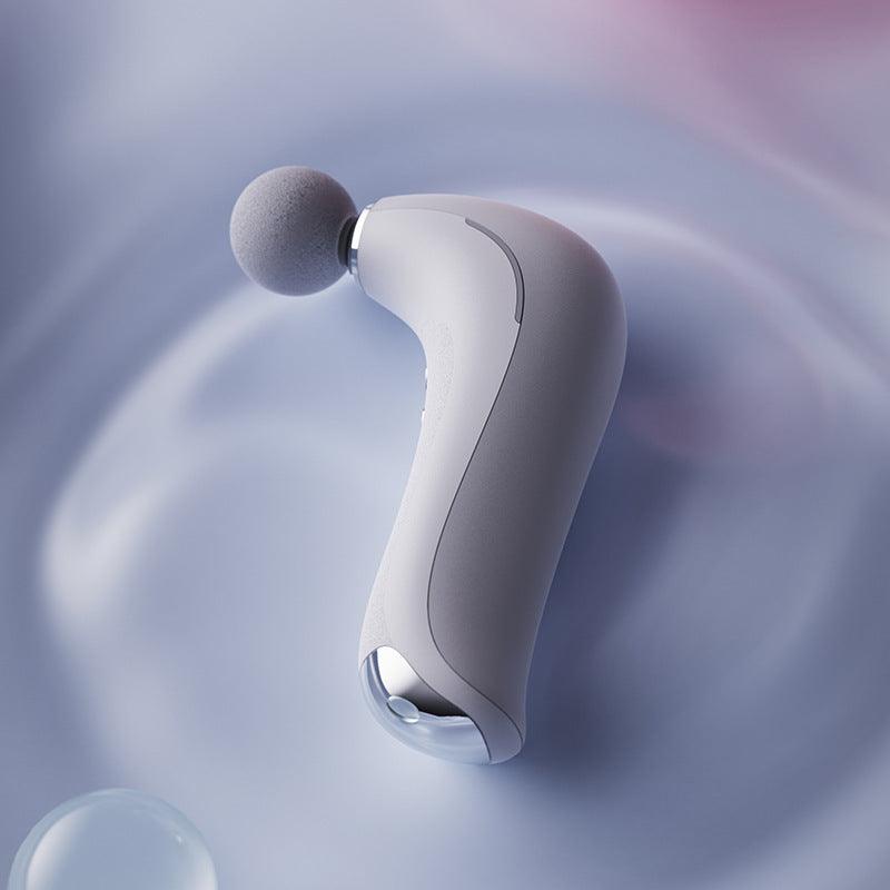 Electric Massage Gun Muscle Pistol Body Shoulder Neck Massager Mini Lcd Fascia Gun Deep Tissue Portable Face Fitness Gun Therapy - NawdeX