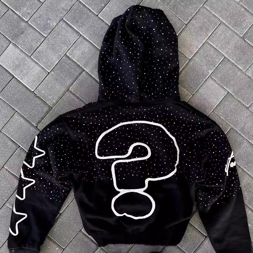 Street Style Letter Print Hoodie - NawdeX