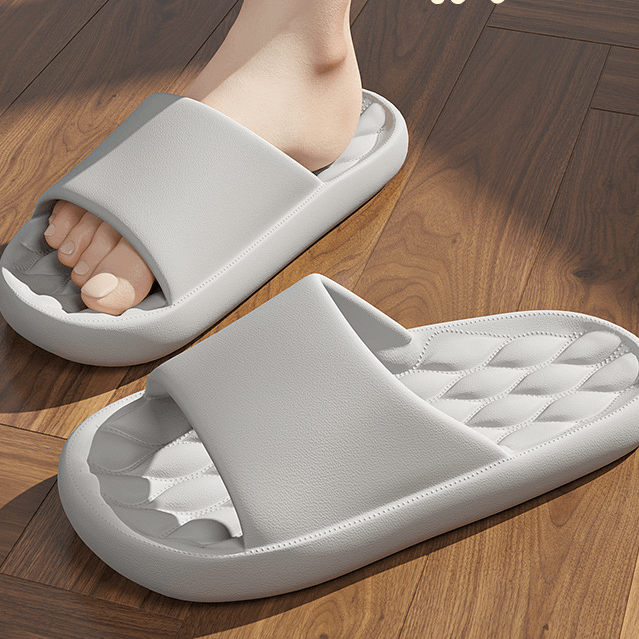 Soft Slippers Summer Floor Bathroom Shoes Women Men - NawdeX