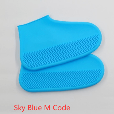 Men and women hiking slip wearable easy to carry silicone rain boots - NawdeX
