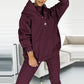 3pcs Women's Sports Loose Hooded  Sweatshirt ,Vest And Slim Trousers - NawdeX