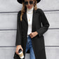 Ivy Lane Lapel Collar Long Sleeve Blazer - NawdeX