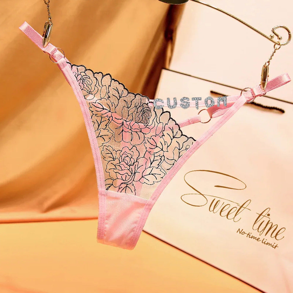 Custom Casual Letter Thong - NawdeX