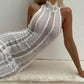 Summer Fashion Wispy See-through Halter Neck Turtleneck Dress - NawdeX